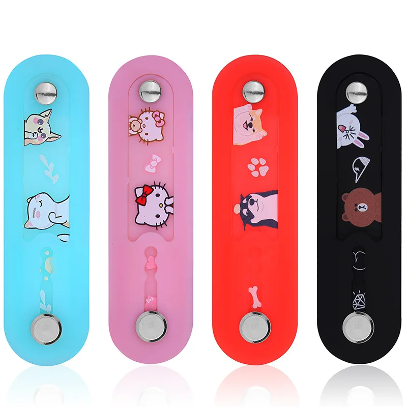 

Hot push-pull lazy mobile phone holder Silicone mobile phone push-pull bracket for iPhone XiaoMi Huawei Samsung Back bracket