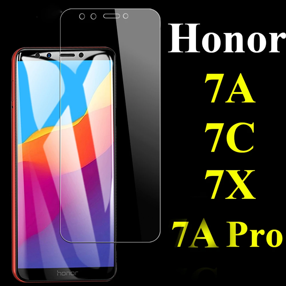 Стекло для huawei honor 7 7C 7A pro 7X 7S Y5 prime 2018 Защитная пленка экрана закаленное