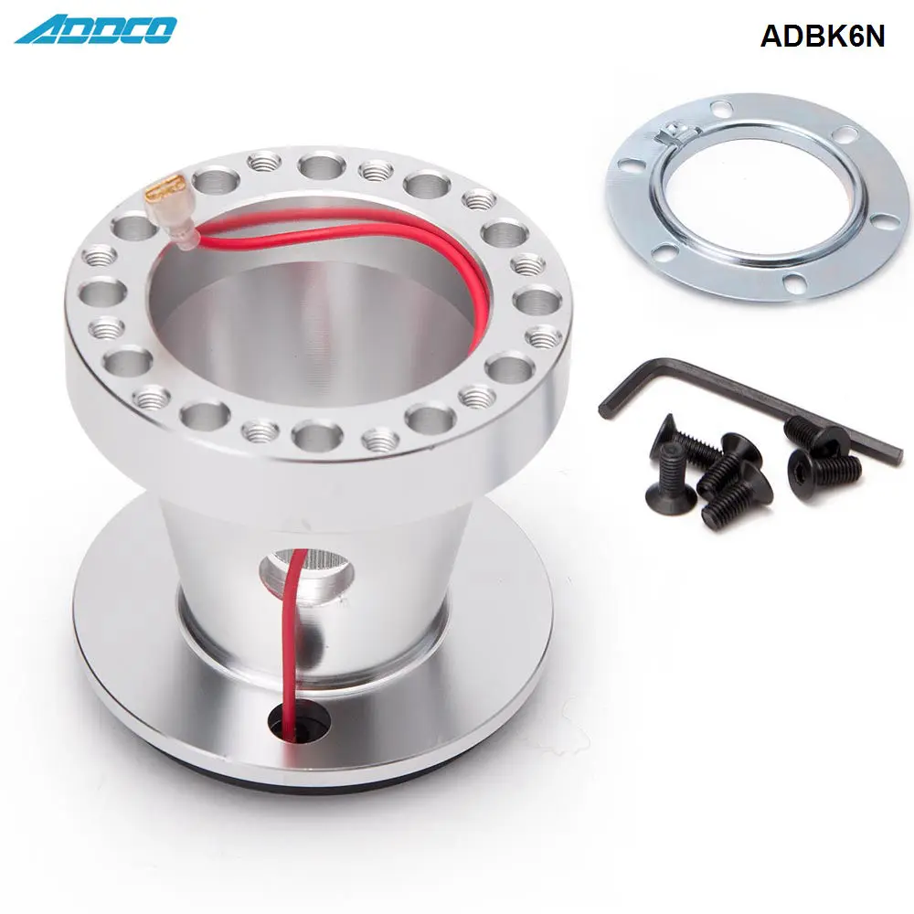 

ADDCO Universal Racing Aluminium Steering Wheel Hub Adapter Boss Kit for Nissan Sunny Cefiro ADBK6N