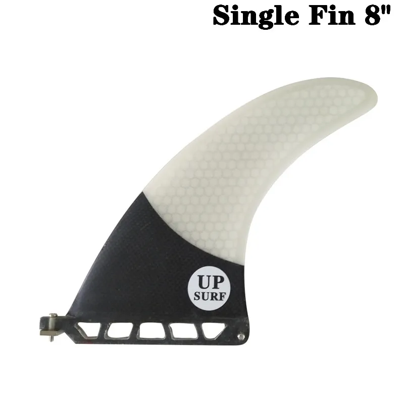 Белый Одноплавник " Longboard Surf Fin зеленый/синий/красный/белый цвет Киль плавник - Цвет: Белый