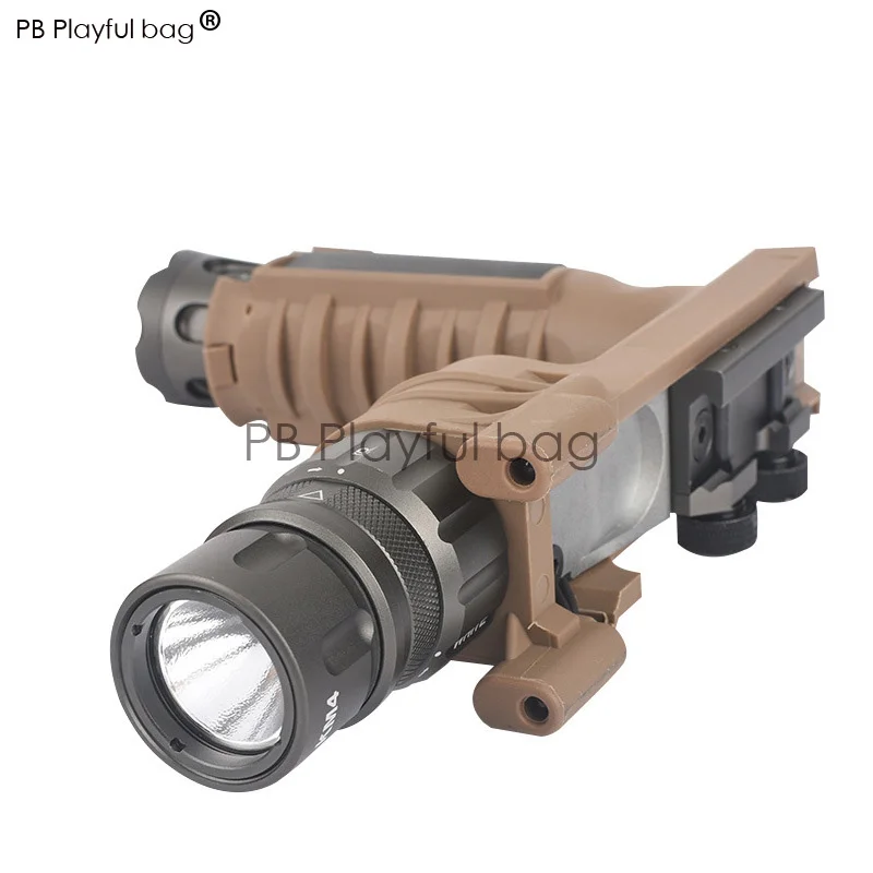 PB playfuнапольный Спортивный Тактический фонарь M910V Pikatin guideway с сильной подсветкой, гелевый шариковый пистолет RD06 - Цвет: 1pcs