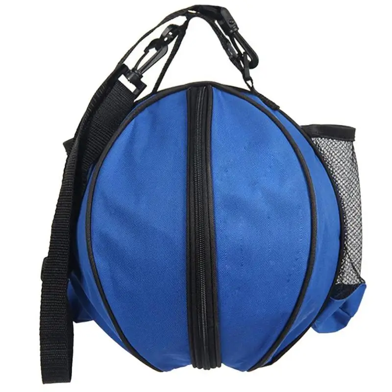 Спорт на открытом воздухе наплечный мяч ПВХ рюкзак футбол волейбол баскетбольная сумка тренировочное оборудование аксессуары баскетбольная сумка - Цвет: Синий