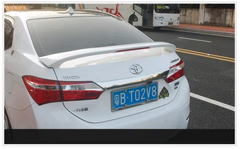 

Fit for Toyota Carola 2014-2016 ABS rear spoiler rear wing DIFFERENT color spoiler