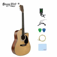 41 Inch Acoustic Folk Guitar Bundle Full Size 6 Steel String Professional Acoustic Gitar Wood Basswood Guitarra Beginner Unisex цена 41 Inch Acoustic Folk Guitar Bundle Full Size 6 Steel String Professional Acoustic Gitar Wood Basswood Guitarra Beginner Unisex цены онлайн