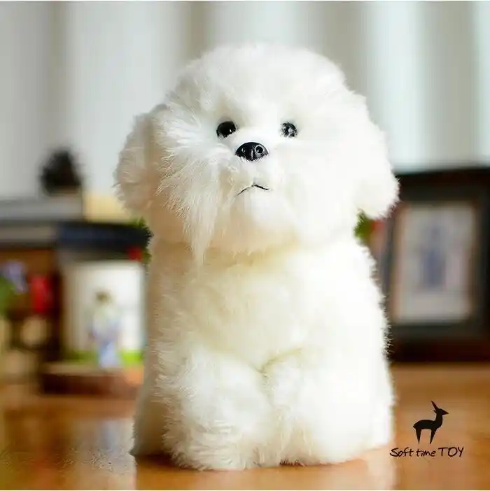 bichon frise soft toy
