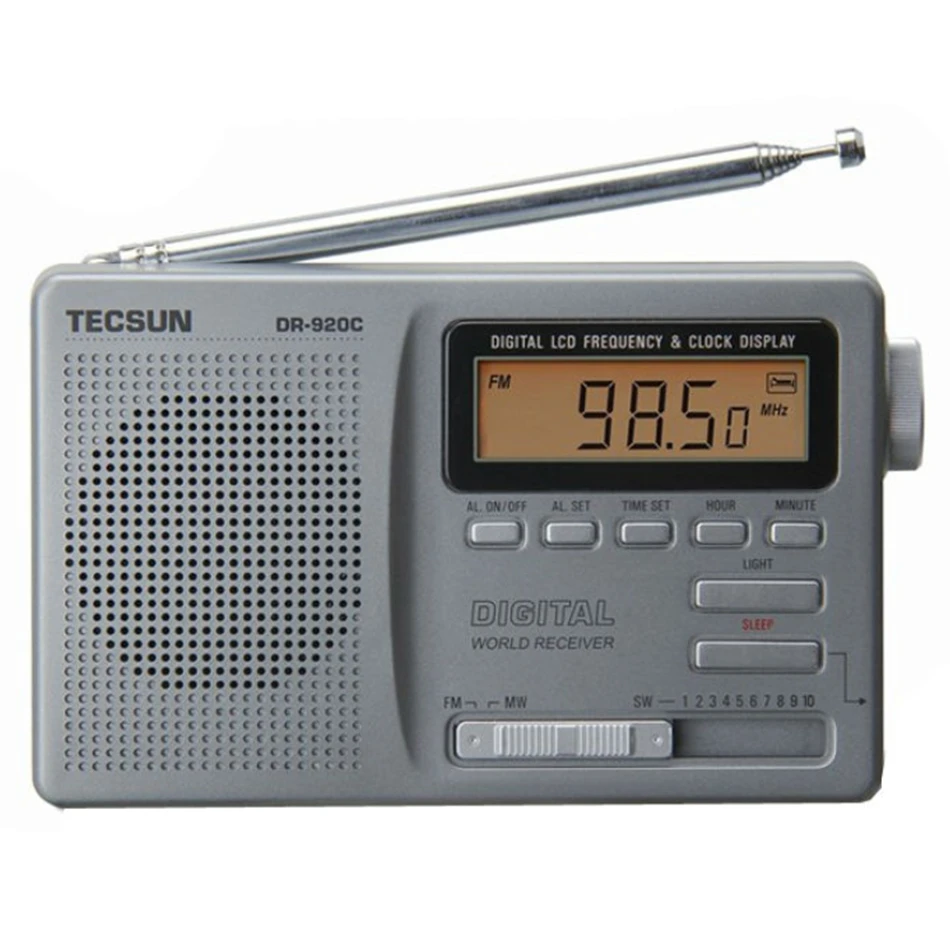 

F-18 TECSUN DR-920C Digtal Display FM/MW/SW Multi Band Radio DR920