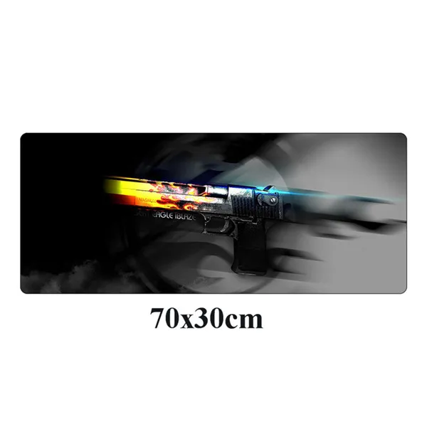 Большой игровой коврик для мыши 70x30 см CS GO, игровой коврик для мыши, противоскользящий фиксирующий край, коврик для клавиатуры, компьютерный коврик - Цвет: NO.3