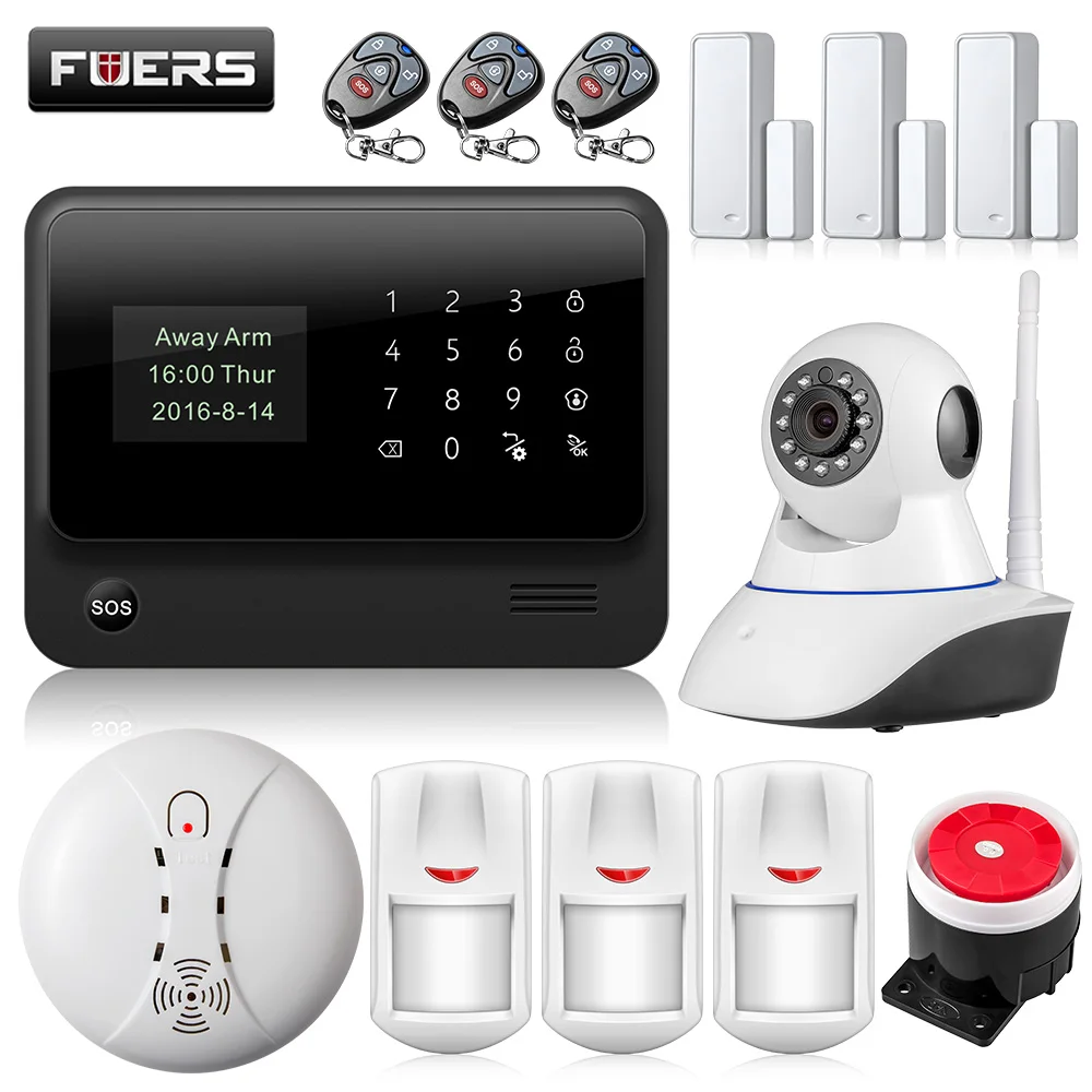 G90B Russian/English/French/Spanish WiFi Alarm System Home GSM GPRS Burglar Alarm IOS Android APP Control Security Alarm System G90B Russian/English/French/Spanish WiFi Alarm System Home GSM GPRS Burglar Alarm IOS Android APP Control Security Alarm System