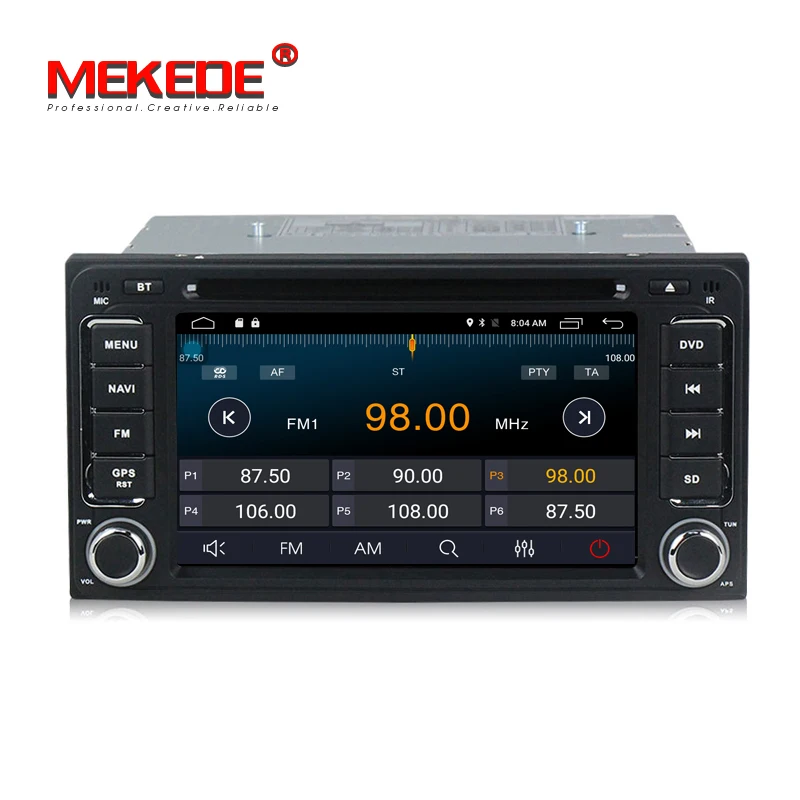 Clearance 2G RAM Android 7.1 2 DIN Car DVD multimedia player for Toyota Terios Old Corolla Camry Prado RAV4 Universal radio wifi 4G lte 2