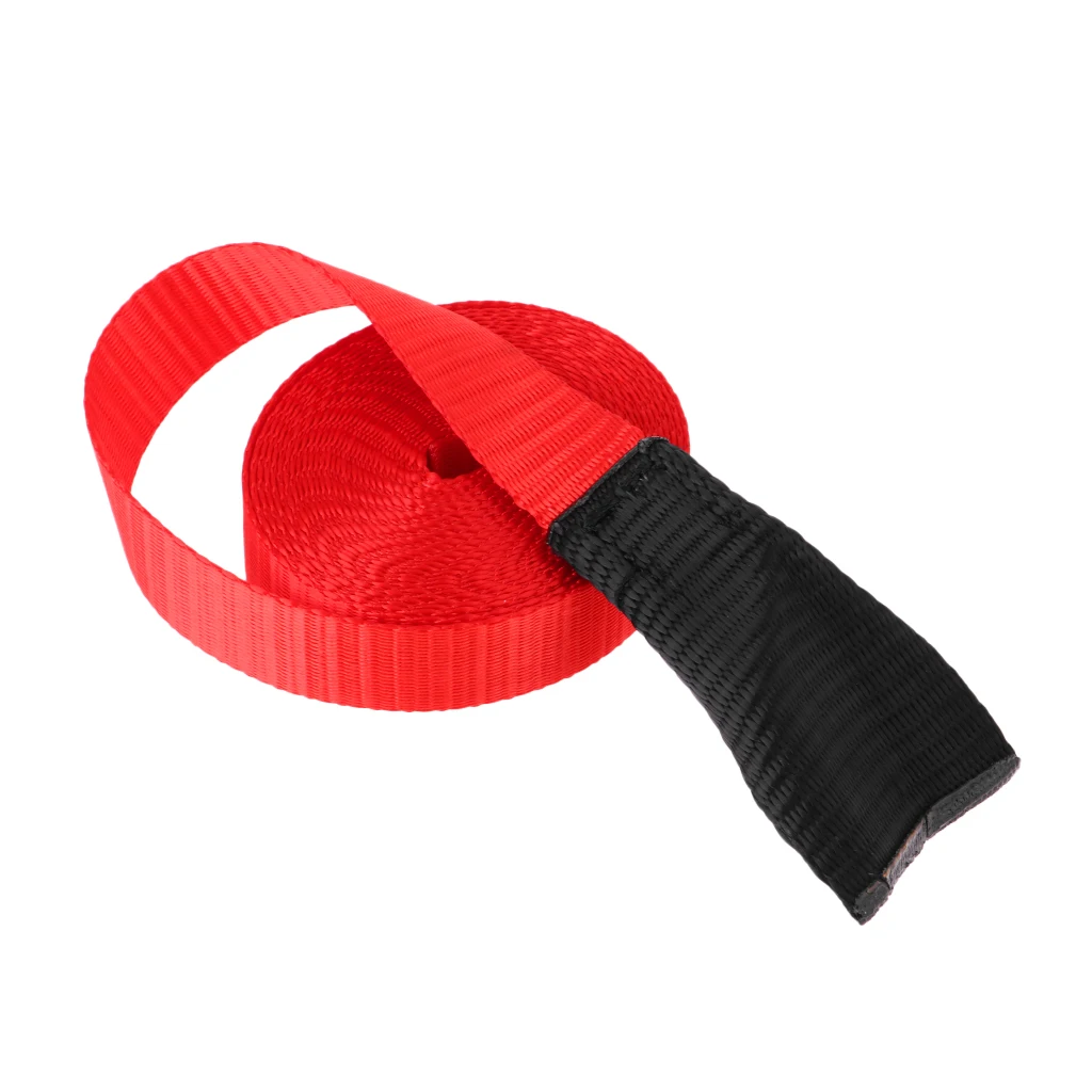 1 inch Wide 5 Meters / 3 Meters Kayak Tie Down Strap Pack Lash Belt Metal Buckle Fabric Protector Luggage Cargo Lash Belt