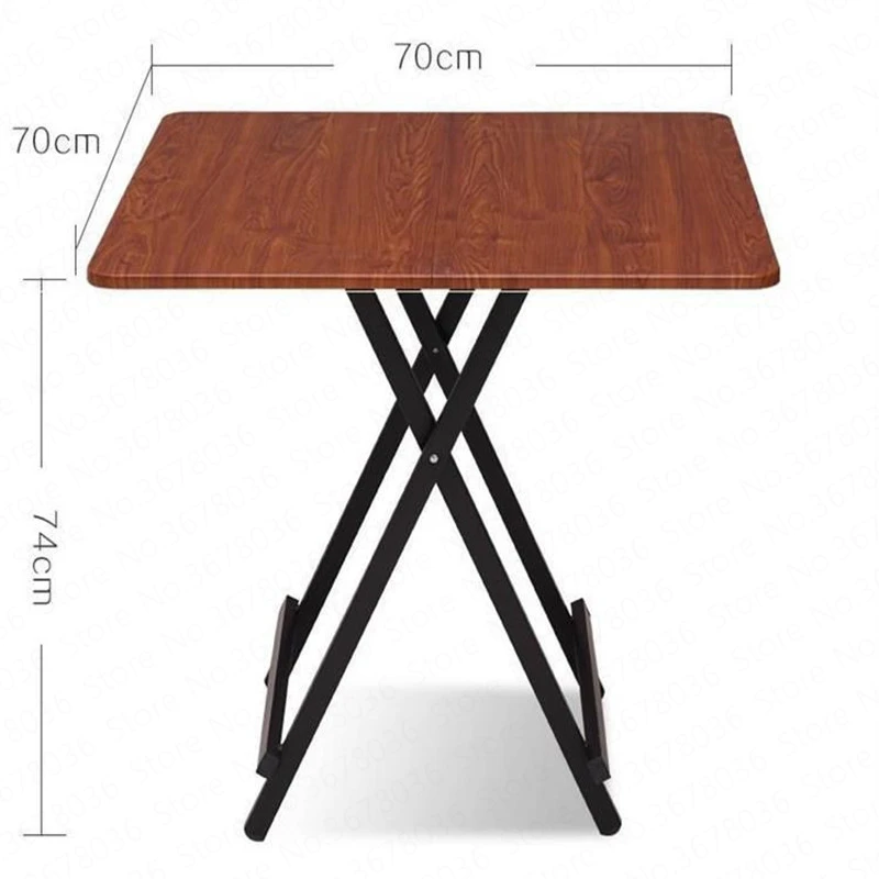 1-0% складной стол домашний обеденный стол есть простой четыре небольших квадратных портативный открытый стол