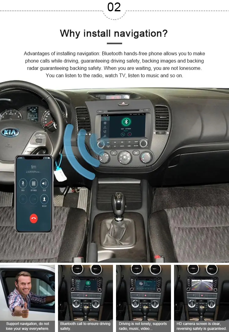 Excellent JDASTON Android 9.1 Car Multimedia DVD Player For Kia CERATO K3 FORTE 2013-2015 2016 2 Din Car Radio GPS Navigation Stereo WIFI 3