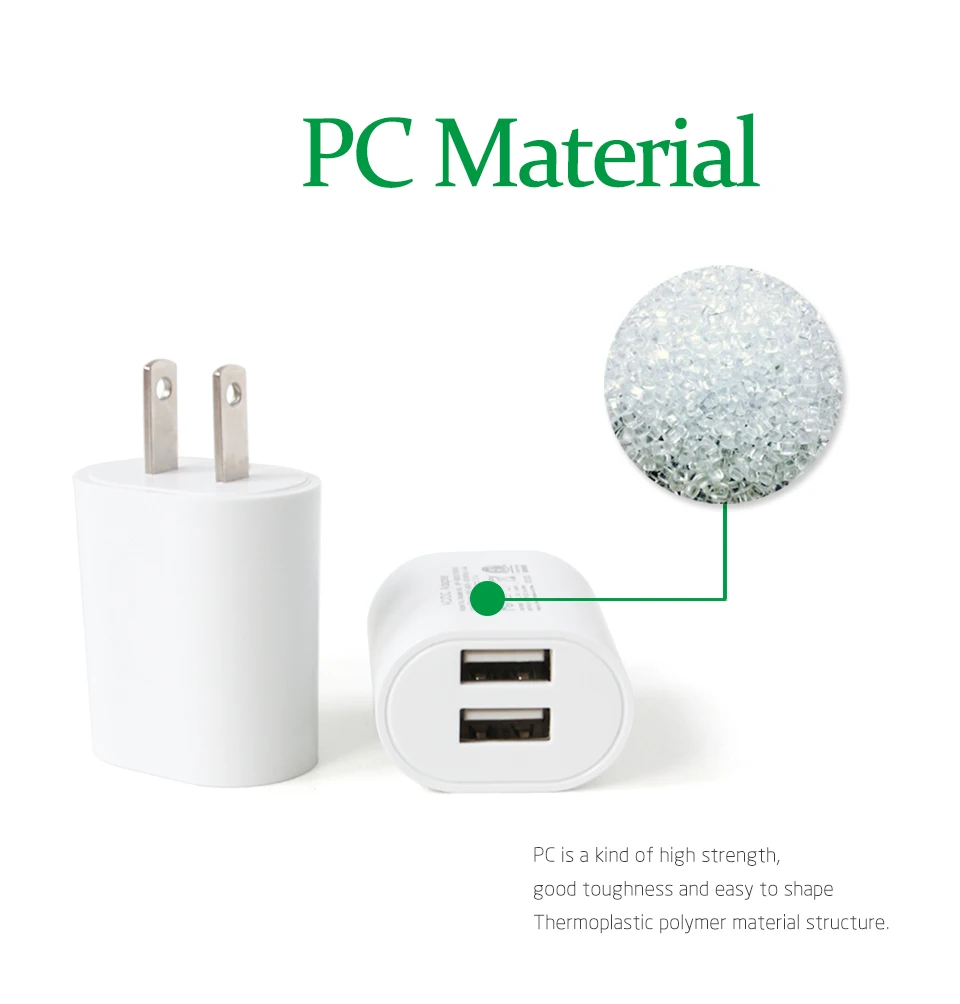1PC US Adapter 5V2.1A Dual USB Charger For Smart Mobile Phone Charging ACDC Adaptor Travel in Japan Thailand Canada Mexico (8)