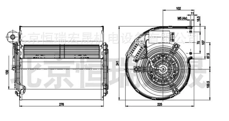 Германия ebmpapst новый оригинальный D2E160-AH02-15 инвертор ABB вентилятор ACS800 160 мм 230 В 550 Вт центробежный вентилятор