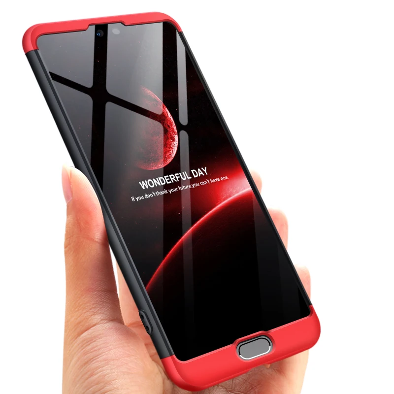 Full Cover Cases For Huawei P20Lite Case 360 Degree 3 in 1 Protective Cover For Huawei HonorV10 P9 P10 P20Pro with Tempered Glass (10)