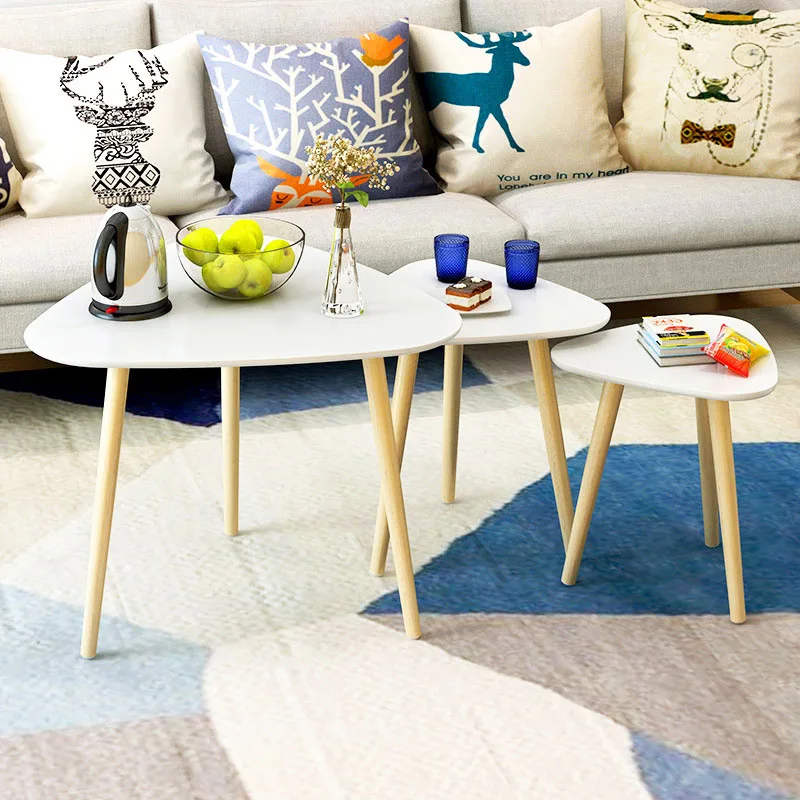 Modern minimalist Coffee Table living room creative Small Tea Table Sofa Side Table bedroom Bedside Table Home Furniture
