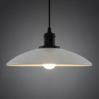 

fashion villa &hotel white iron light pendant lamp