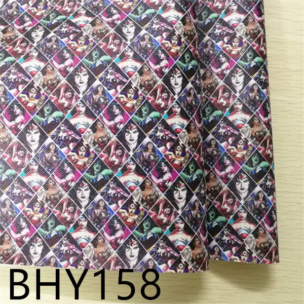 Бесплатная доставка 1 шт./7 6*12 дюймов с рисунком из кожи viny fabric BHY158 | Дом и сад