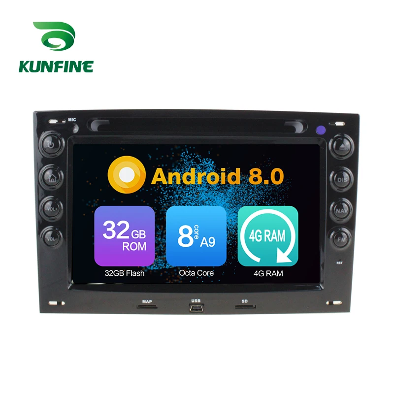 

Octa Core 4GB RAM Android 8.0 Car DVD GPS Navigation Multimedia Player Car Stereo for Renault Megane 2003-2010 Radio Headunit