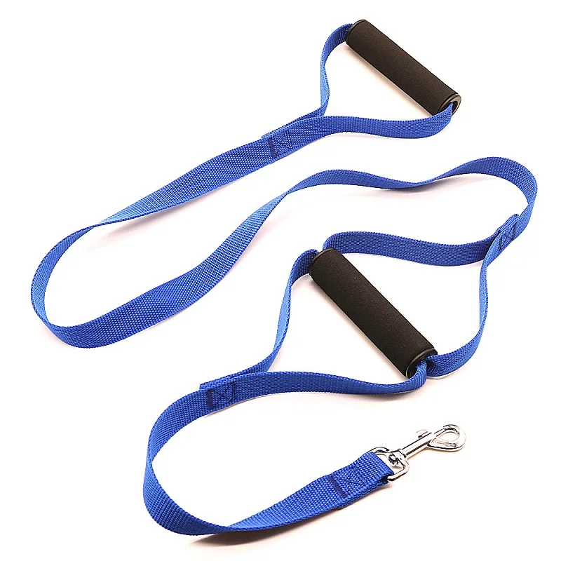 Soft Dual Padded Dog Leash Nylon Running Walking Training Dog Leads