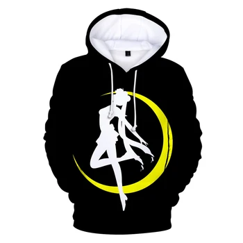 

2019 Hot Sale Sailor Moon 3D Hoodies Men/women Fashion Harajuku Style Anime Hoodie Popular Casual Sweatshirts Clothes TOP