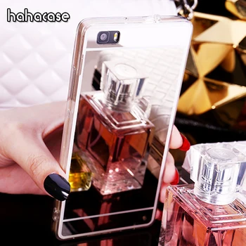 

100pcs Luxury Mirror Soft Silicone Bling Case For Huawei Honor 10 Lite V10 8X Nova 4 3 3i Y9 Y7 Pro 2019 Shockproof Back Cover