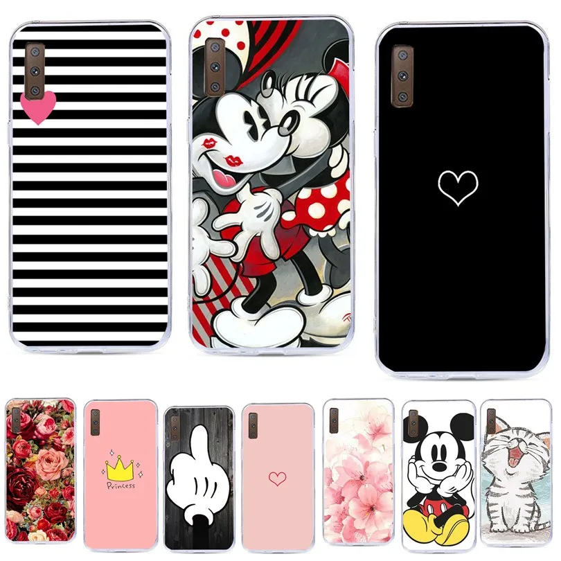 

Cover For Coque Samsung S7 Cases Silicon Cases For Samsung S7 edge S8 S9 Plus Note 9 J5 A5 A3 2017 A7 2018 Case Phone Accesorios