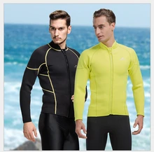 SBART 3MM Neoprene Wetsuit Jacket Men Long Sleeve Full Zipper Super Stretch Wetsuits Tops For Surfing Keep Warm High Quality