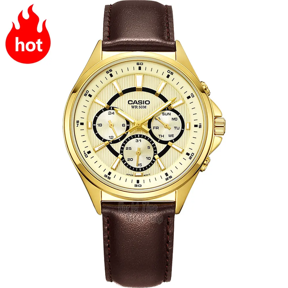 Casio WATCH fashion simple business male watch MTP E303L 7A MTP E303L 9A MTP E303SG 1A
