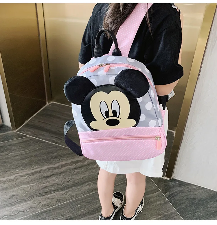 Mickey&Minnie Children Backpacks kindergarten Schoolbag Kids Backpack Children School Bags Baby Girls Boys Backpacks