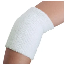 Горячие спортивные хлопчатобумажные баскетбольные длинные напульсники налокотник щиток Пот Группа спорта, белый