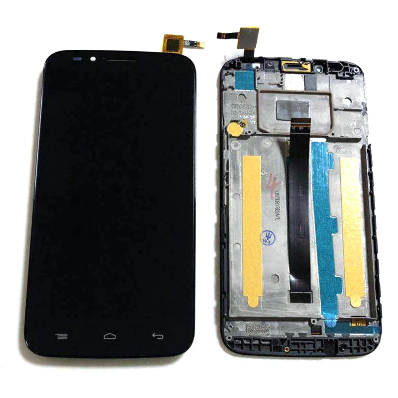 Для Alcatel One touch flash Plus 7054T OT7054T ot7054 ЖК + сенсорный экран дисплей в сборе с рамкой