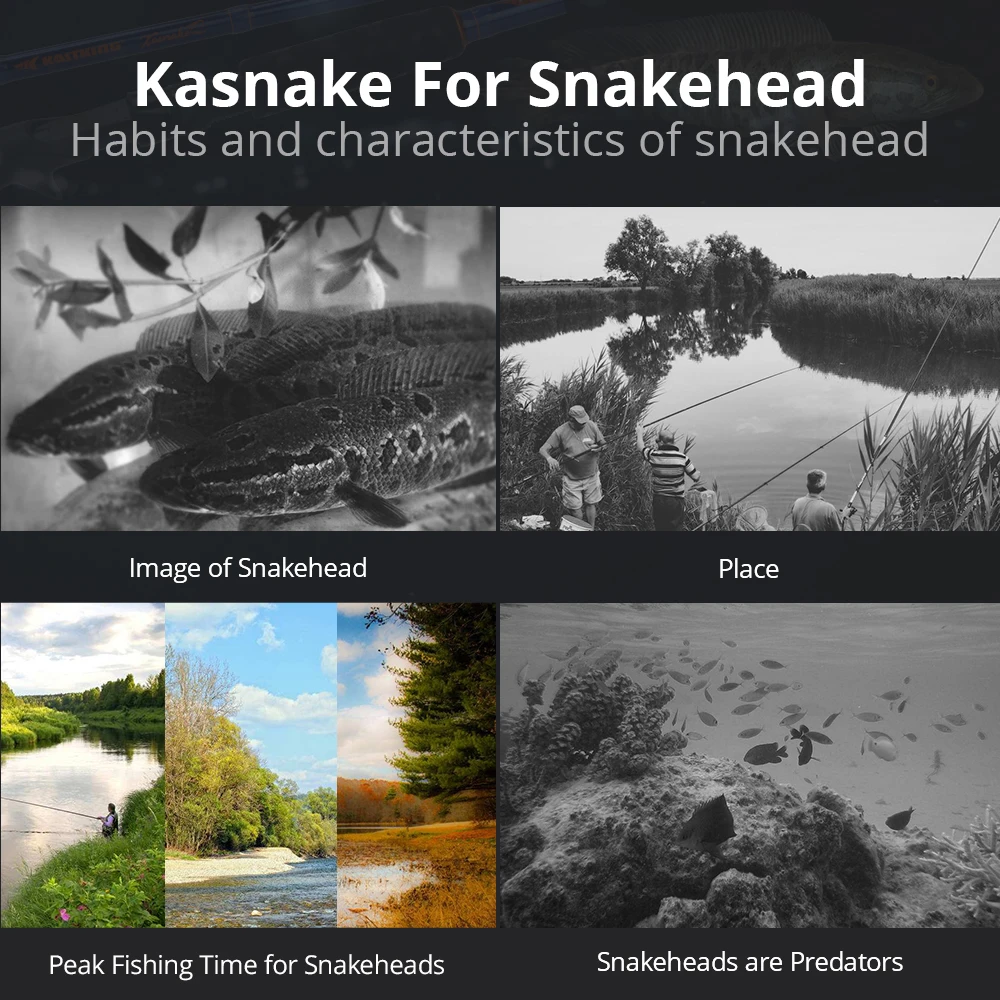 Кастинговое удилище KastKing Kasnake 24T + 30T с Карбоновым корпусом для заброса приманки 2 21
