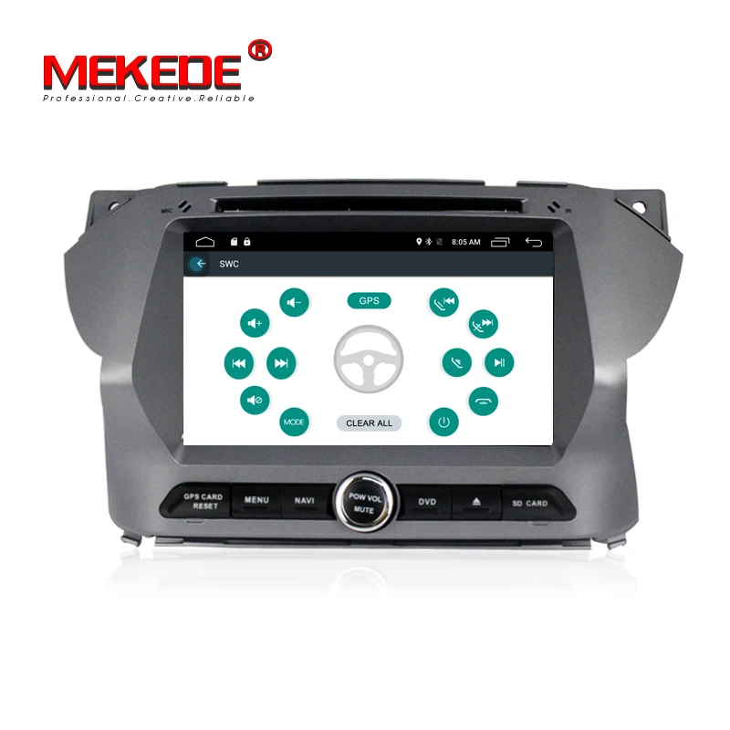 Clearance MEKEDE Andorid7.1 CAR Radio cassette gps navigator for Suzuki Alto support gps mirror link Multi-language menu free shipping 4