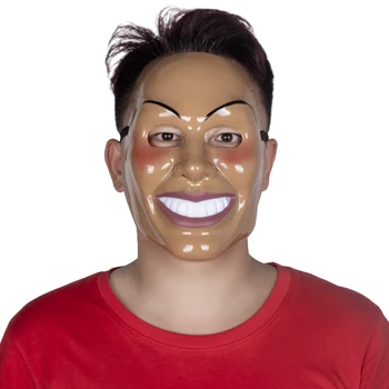 

Halloween Film Movie Horror Smiling Man Smiling Woman Sexy Mask The Purge Mask Grin