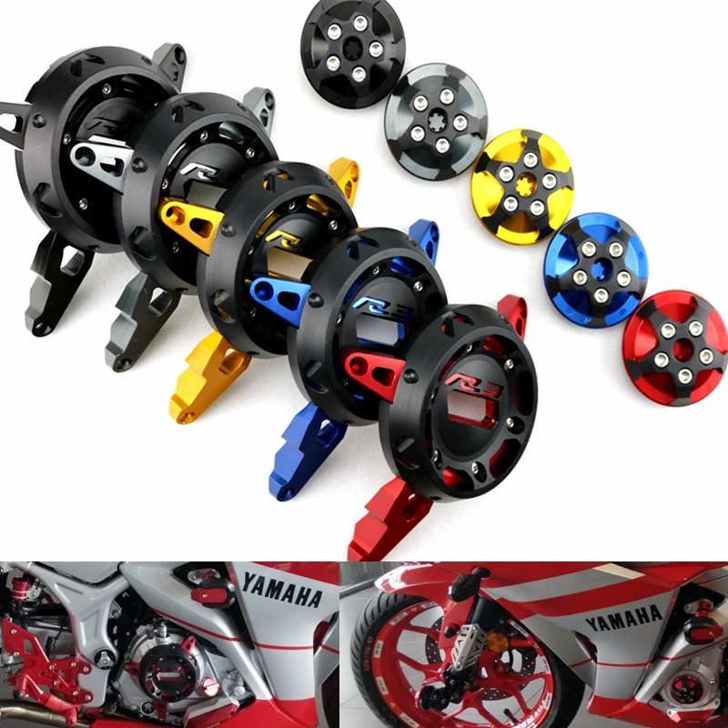 Чехол для двигателя мотоцикла слайдер защита YAMAHA R25 R3 2015 2016 2017 2018 Защитные чехлы