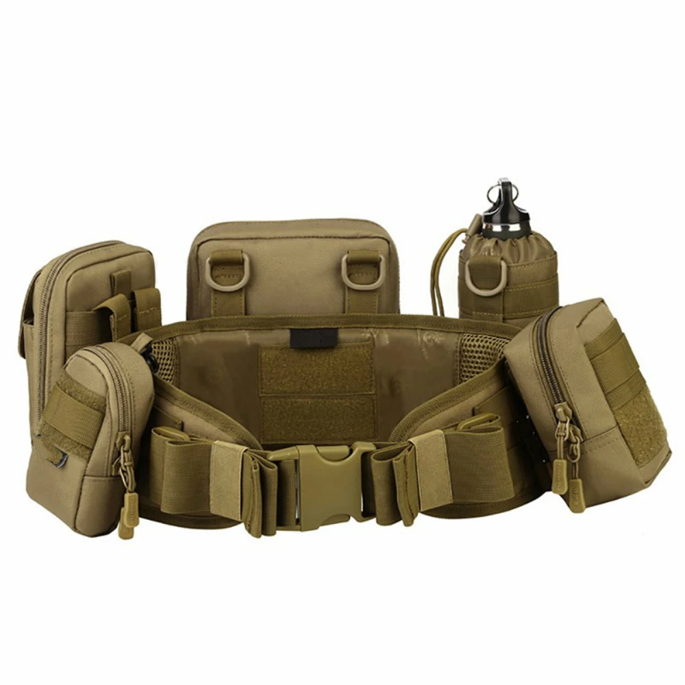 Охотничьи аксессуары уличный военный Камуфляжный тактический ремень MOLLE боевые