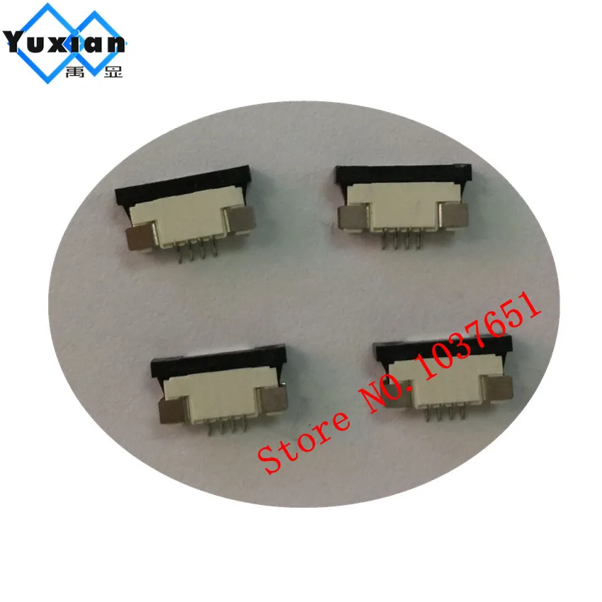 

1.0 *4pin Under Clamshell Socket FPC FFC Flat Cable Connector for touch pannel 1pcs