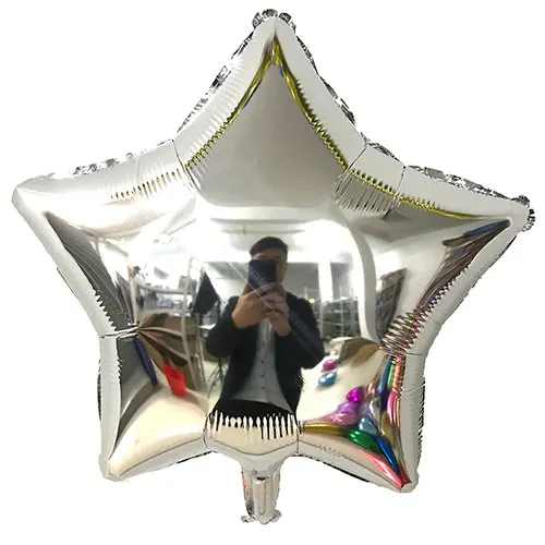 10 шт. 10 дюймов пятиконечная звезда фольги воздушный шар для Бэйби Шауэр Детская день рождения предложение свадебных декоров Детские шары globos