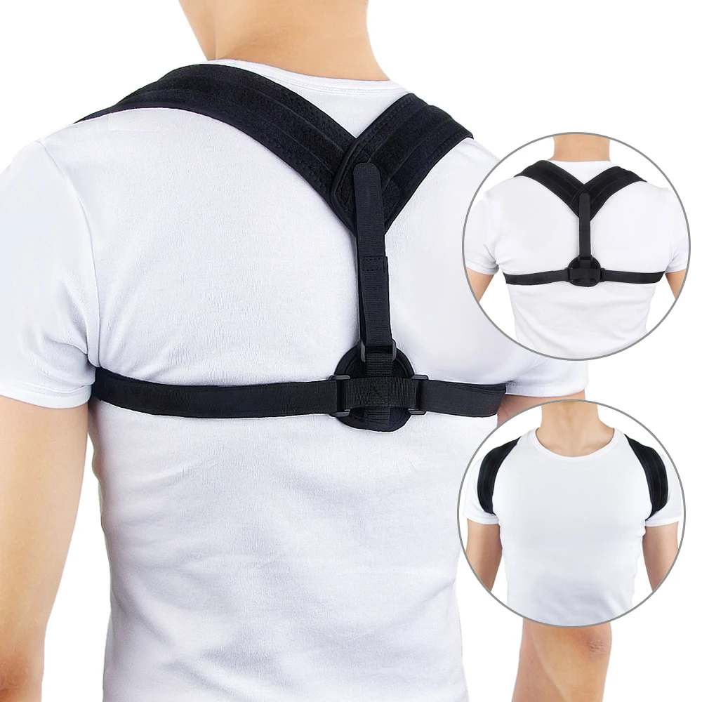 

Back Posture Corrector Adjustable Clavicle Brace Comfortable Correct Shoulder Posture Support Strap Clavicle Correction Belt