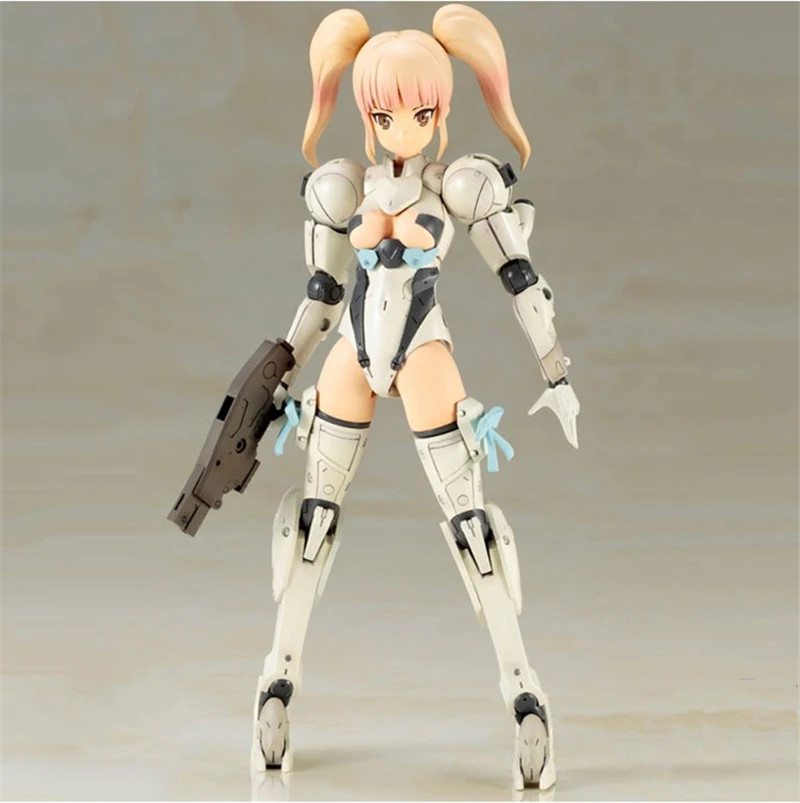 Оригинал Kotobukiya аниме рамка руки девушка белый тигр собранная фигурка