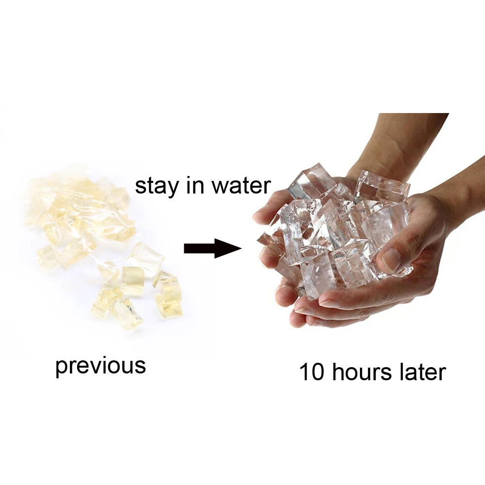 2 Bags Ice From Water Amazing Stage Magic Tricks Props For Professional Magician Gimmick Illusions book dove magic tricks metamopho magic anything from book stage magic illusions gimmick props