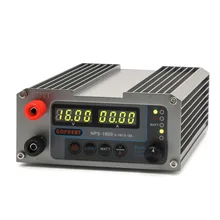 NPS-1600 0-16V0-10A Регулируемый DC Регулируемый источник питания постоянное напряжение источник тока малый объем гоферт