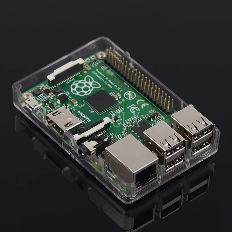 Raspberry Pi 3 Model B+(плюс) ABS чехол Tranparent ABS корпус Корпус для Raspberry Pi 3/2