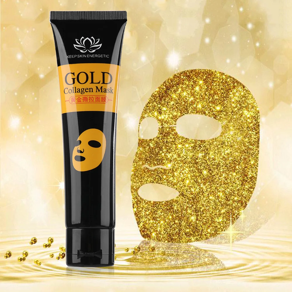 Gold Peeling Masks Face Skin Care Moisturizing Refreshing Oil Clean Facial Mask Control Oil Deep