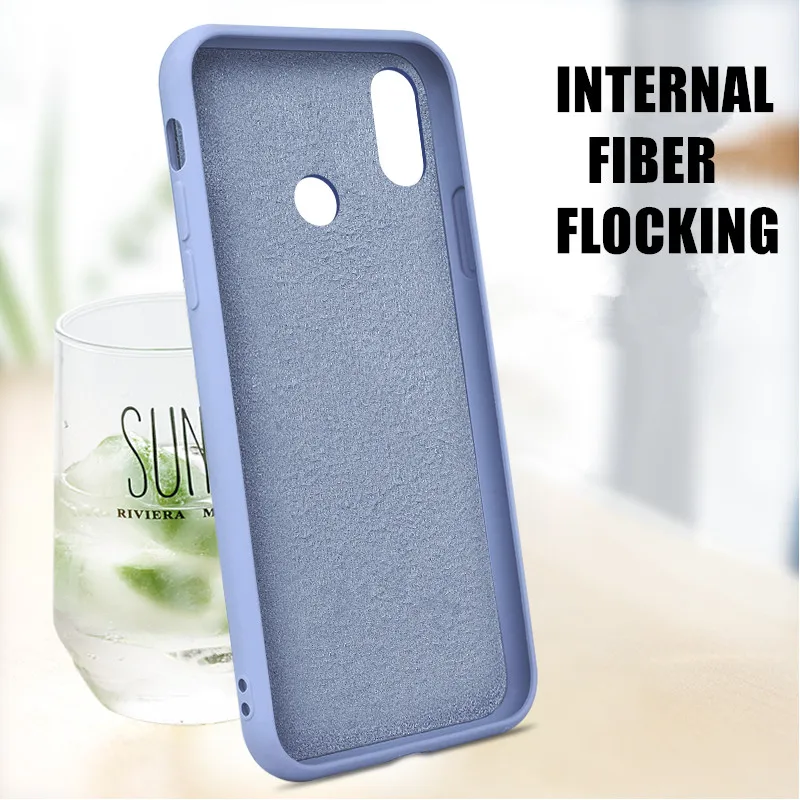 Original Liquid Silicone Soft Cover For Xiaomi Mi 8 9 SE Lite MIX 3 2S 6 A2 Play Redmi 7 K20 Note Pro Official Phone Coque |