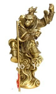 

0 Chinese mythology < Journey to the West Monkey king bronze statue