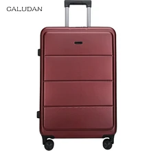 Портативный чемодан, 20-дюймовый посадка в бизнес-класс, ТСА пароль чемодан, стильный чемодан на колёсиках, бесшумный Универсальный колеса Багаж чемодан