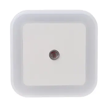 

4Pcs LED Night Lamp Automatical Light Sensor EU Plug Warm Bedroom Hallway Supply