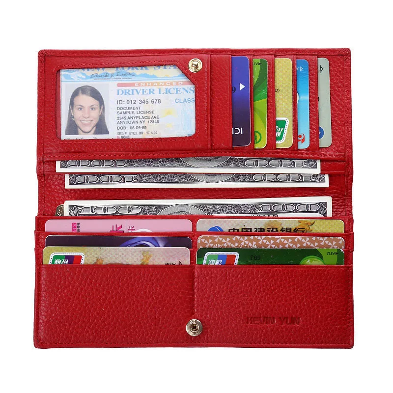 Женские кошельки из натуральной кожи с RFID блокировкой|brand designer purse|brand pursedesigner brand